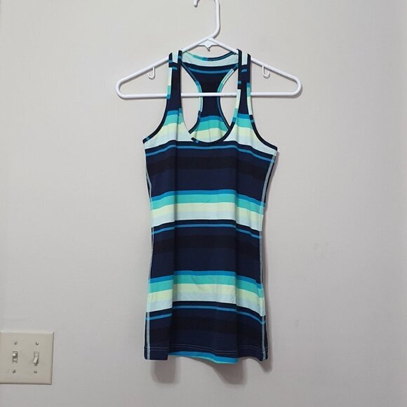 Lululemon Racerback Striped Tank Top - Picture 3 of 8